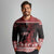Christmas Wales Celtic Long Sleeve Polo Shirt Welsh Dragon Nadolig Llawen - Wonder Print Shop