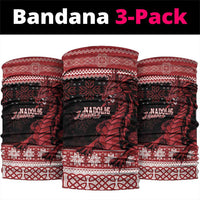 Christmas Wales Celtic Neck Gaiter Welsh Dragon Nadolig Llawen - Wonder Print Shop