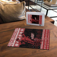 Christmas Wales Celtic Puzzle Welsh Dragon Nadolig Llawen - Wonder Print Shop