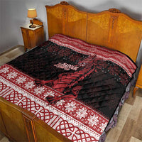 Christmas Wales Celtic Quilt Welsh Dragon Nadolig Llawen - Wonder Print Shop