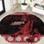 Christmas Wales Celtic Round Carpet Welsh Dragon Nadolig Llawen - Wonder Print Shop