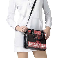 Christmas Wales Celtic Shoulder Handbag Welsh Dragon Nadolig Llawen - Wonder Print Shop