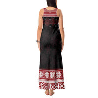 Christmas Wales Celtic Tank Maxi Dress Welsh Dragon Nadolig Llawen - Wonder Print Shop