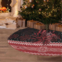 Christmas Wales Celtic Tree Skirt Welsh Dragon Nadolig Llawen - Wonder Print Shop