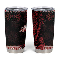 Christmas Wales Celtic Tumbler Cup Welsh Dragon Nadolig Llawen - Wonder Print Shop