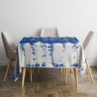 Finland Christmas Hannunvaakuna Tattoo Tablecloth Hyvaa Joulua - Flag Color - Wonder Print Shop