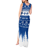 Finland Christmas Hannunvaakuna Tattoo Tank Maxi Dress Hyvaa Joulua - Flag Color - Wonder Print Shop