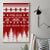 Finland Christmas Hannunvaakuna Tattoo Canvas Wall Art Hyvaa Joulua - Red LT7 - Wonder Print Shop