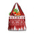 Finland Christmas Hannunvaakuna Tattoo Grocery Bag Hyvaa Joulua - Red
