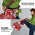 Finland Christmas Hannunvaakuna Tattoo Grocery Bag Hyvaa Joulua - Red
