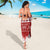 Finland Christmas Hannunvaakuna Tattoo Sarong Hyvaa Joulua - Red - Wonder Print Shop