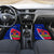Personalised Haiti Independence Anniversary Car Mats Mix Hibiscus - Flag Color LT7 - Wonder Print Shop