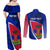 personalised-haiti-independence-anniversary-couples-matching-off-shoulder-maxi-dress-and-long-sleeve-button-shirt-mix-hibiscus-flag-color