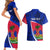 personalised-haiti-independence-anniversary-couples-matching-short-sleeve-bodycon-dress-and-hawaiian-shirt-mix-hibiscus-flag-color