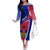 personalised-haiti-independence-anniversary-family-matching-off-shoulder-long-sleeve-dress-and-hawaiian-shirt-mix-hibiscus-flag-color