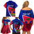 personalised-haiti-independence-anniversary-family-matching-off-shoulder-short-dress-and-hawaiian-shirt-mix-hibiscus-flag-color