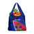 Personalised Haiti Independence Anniversary Grocery Bag Mix Hibiscus - Flag Color