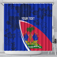 personalised-haiti-independence-anniversary-shower-curtain-mix-hibiscus-flag-color