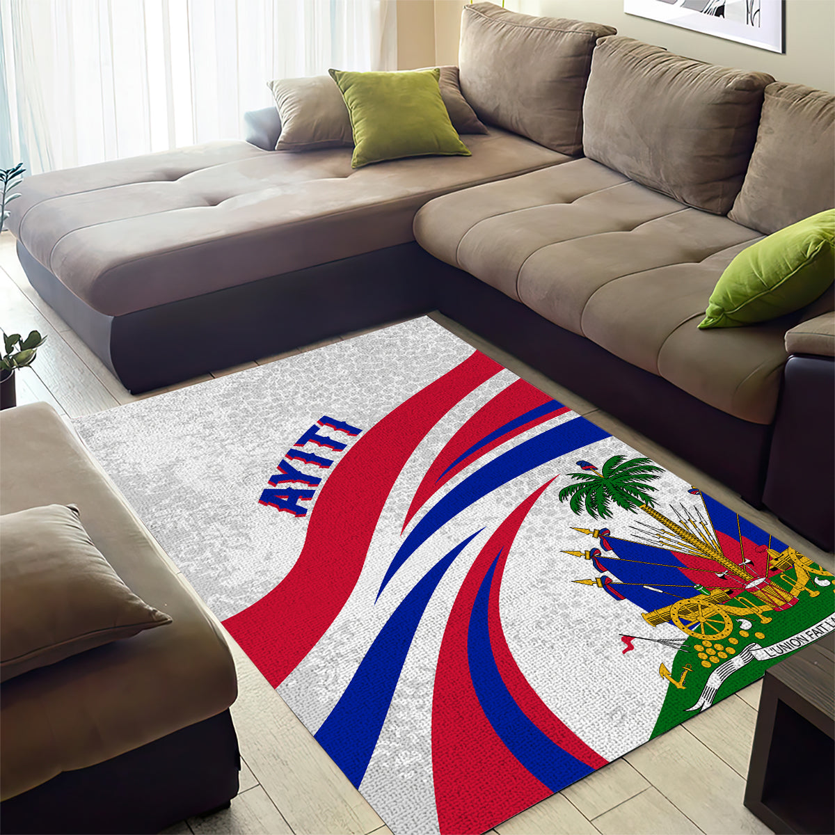 Haiti Independence Anniversary Area Rug Ayiti Basic Style LT7 - Wonder Print Shop