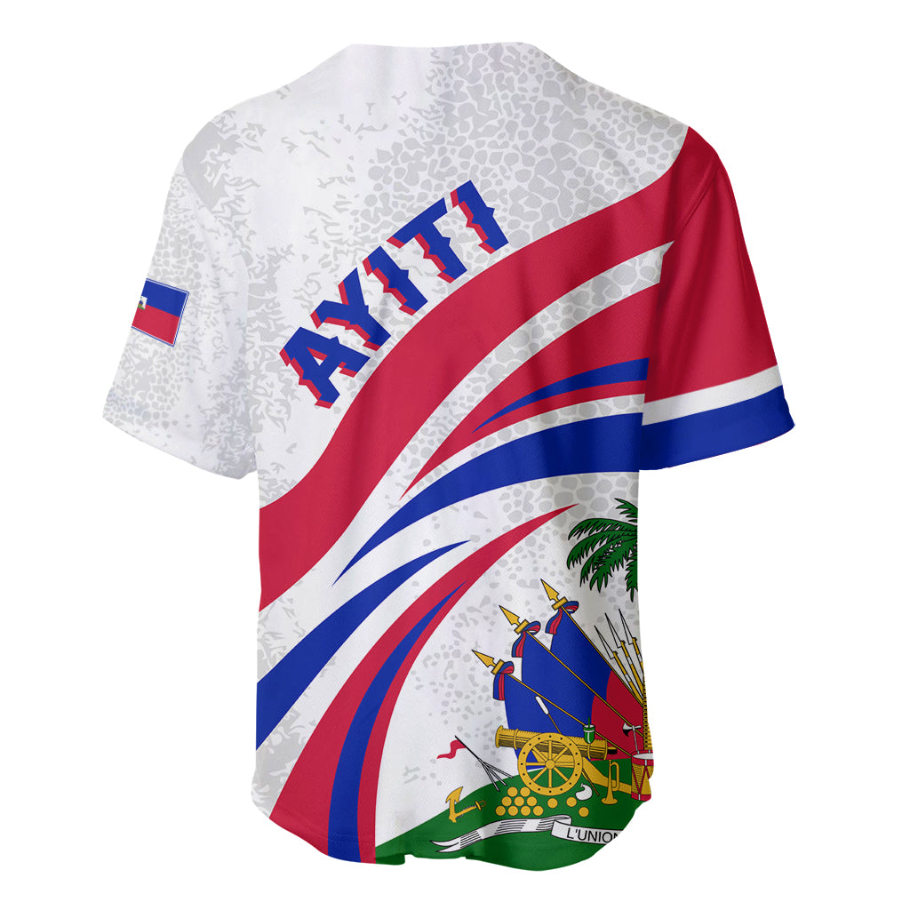 Haiti Independence Anniversary Baseball Jersey Ayiti Basic Style LT7 - Wonder Print Shop