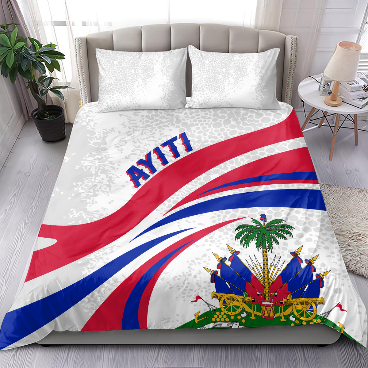 Haiti Independence Anniversary Bedding Set Ayiti Basic Style LT7 - Wonder Print Shop