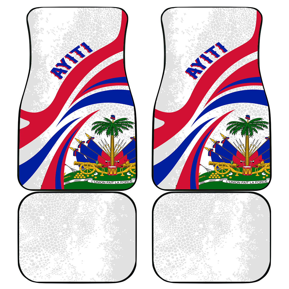 Haiti Independence Anniversary Car Mats Ayiti Basic Style LT7 - Wonder Print Shop