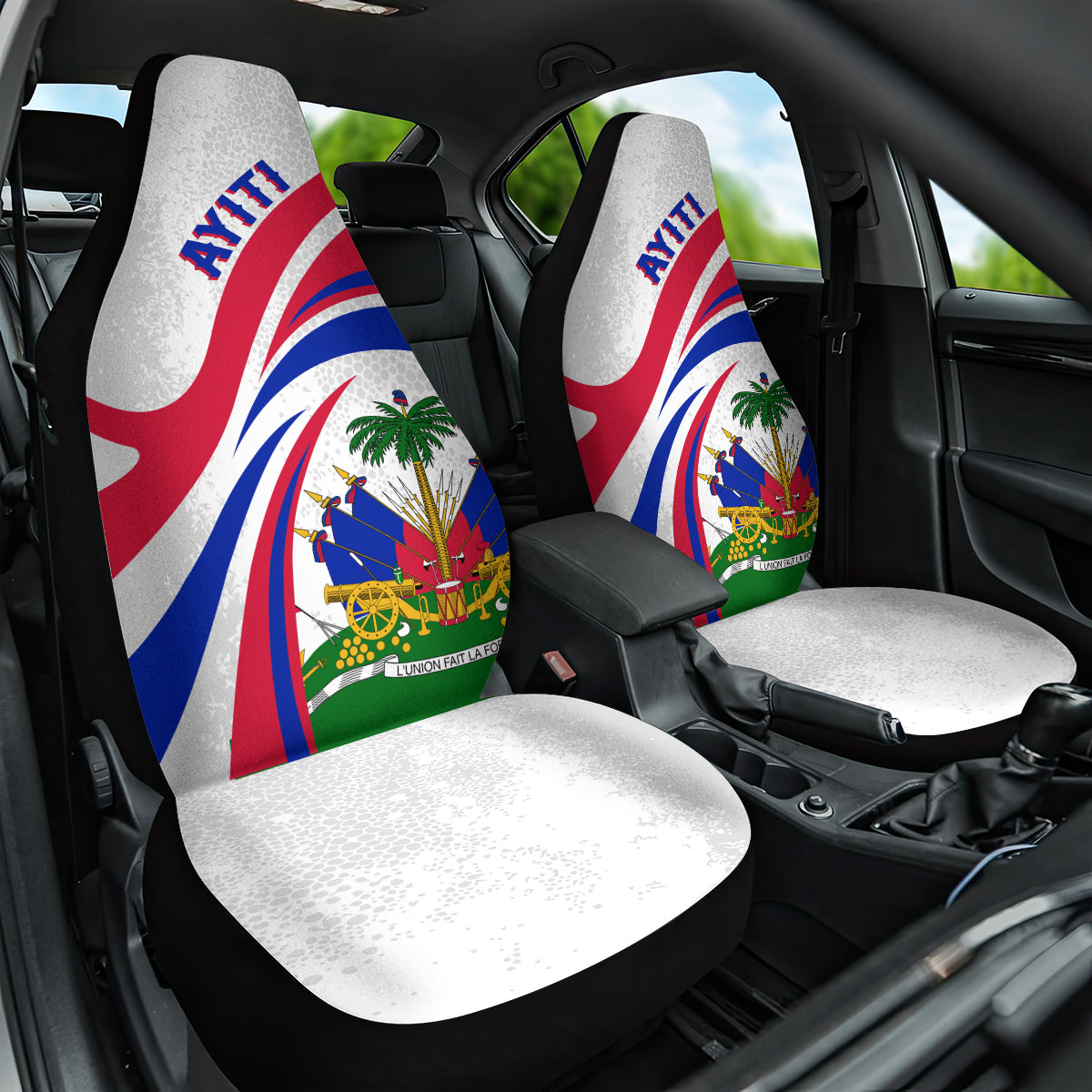 Haiti Independence Anniversary Car Seat Cover Ayiti Basic Style LT7 - Wonder Print Shop