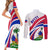 haiti-independence-anniversary-couples-matching-short-sleeve-bodycon-dress-and-long-sleeve-button-shirt-ayiti-basic-style