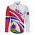 Haiti Independence Anniversary Family Matching Long Sleeve Bodycon Dress and Hawaiian Shirt Ayiti Basic Style LT7 - Wonder Print Shop
