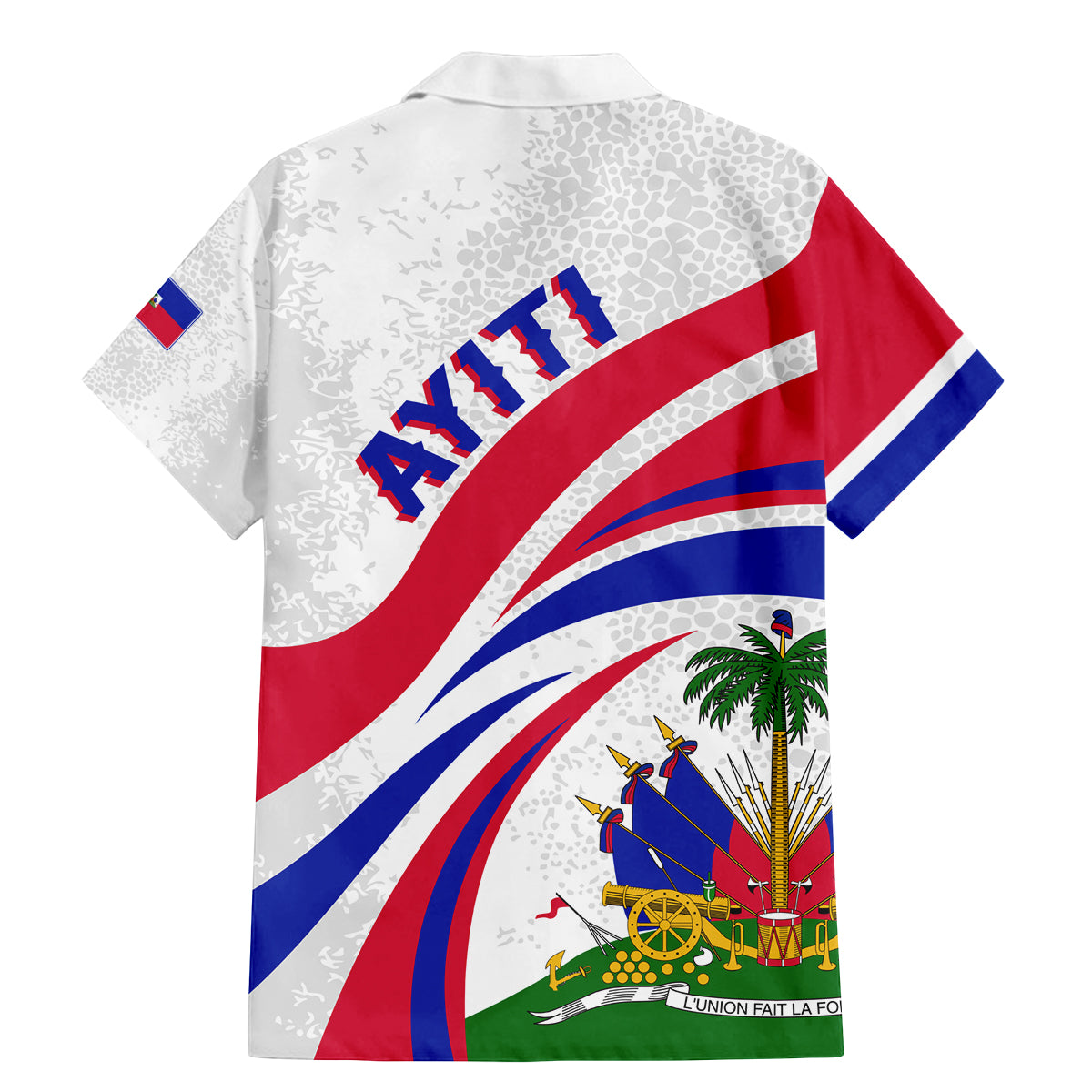 Haiti Independence Anniversary Family Matching Mermaid Dress and Hawaiian Shirt Ayiti Basic Style LT7 - Wonder Print Shop