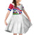 Haiti Independence Anniversary Family Matching Off Shoulder Short Dress and Hawaiian Shirt Ayiti Basic Style LT7 - Wonder Print Shop