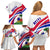 Haiti Independence Anniversary Family Matching Off Shoulder Short Dress and Hawaiian Shirt Ayiti Basic Style LT7 - Wonder Print Shop