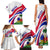 Haiti Independence Anniversary Family Matching Tank Maxi Dress and Hawaiian Shirt Ayiti Basic Style - Wonder Print Shop