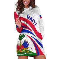 Haiti Independence Anniversary Hoodie Dress Ayiti Basic Style - Wonder Print Shop