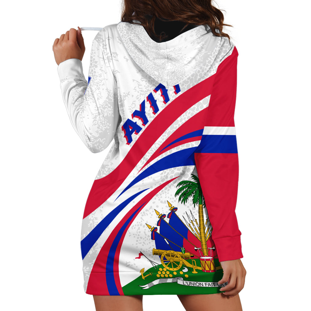 Haiti Independence Anniversary Hoodie Dress Ayiti Basic Style - Wonder Print Shop