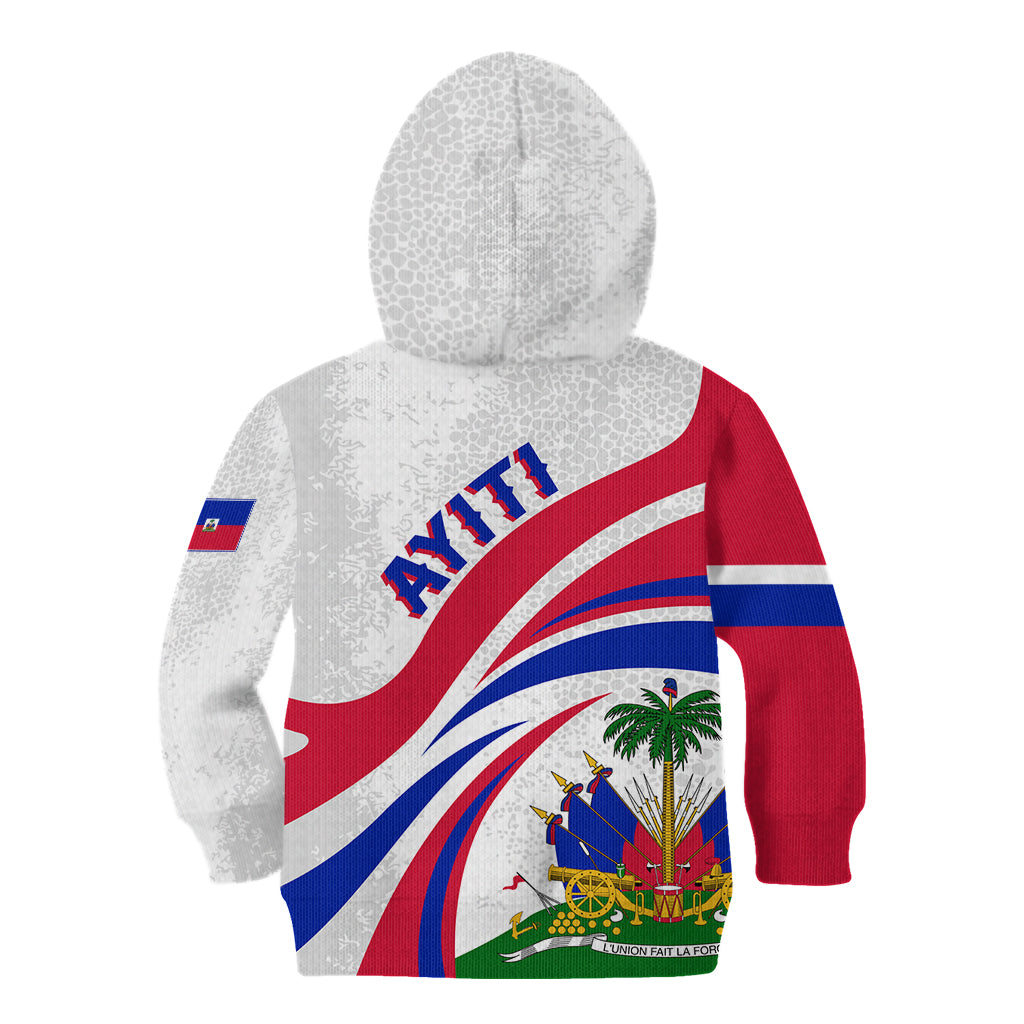 Haiti Independence Anniversary Kid Hoodie Ayiti Basic Style - Wonder Print Shop