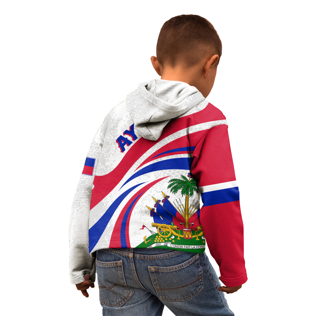 Haiti Independence Anniversary Kid Hoodie Ayiti Basic Style - Wonder Print Shop