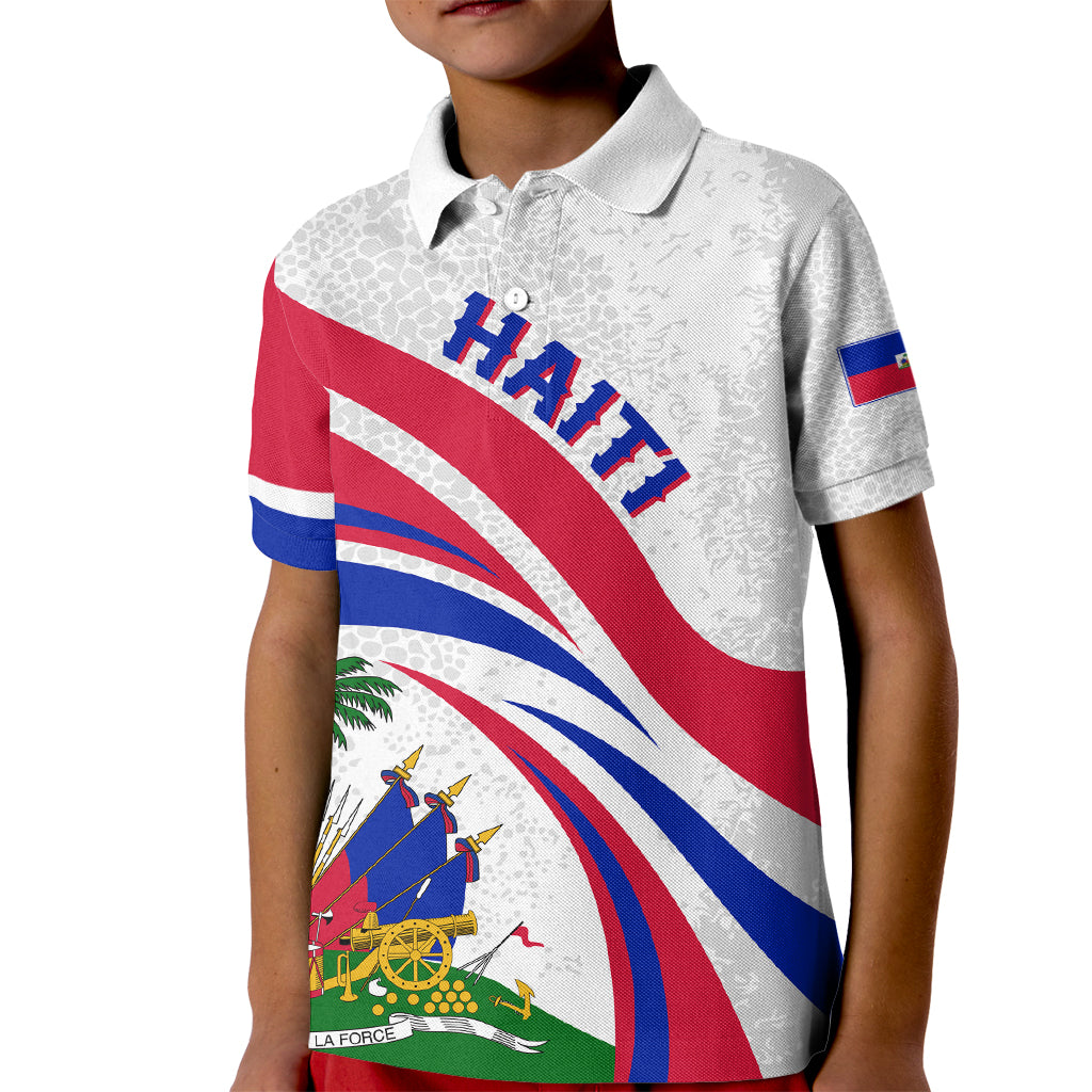 Haiti Independence Anniversary Kid Polo Shirt Ayiti Basic Style - Wonder Print Shop