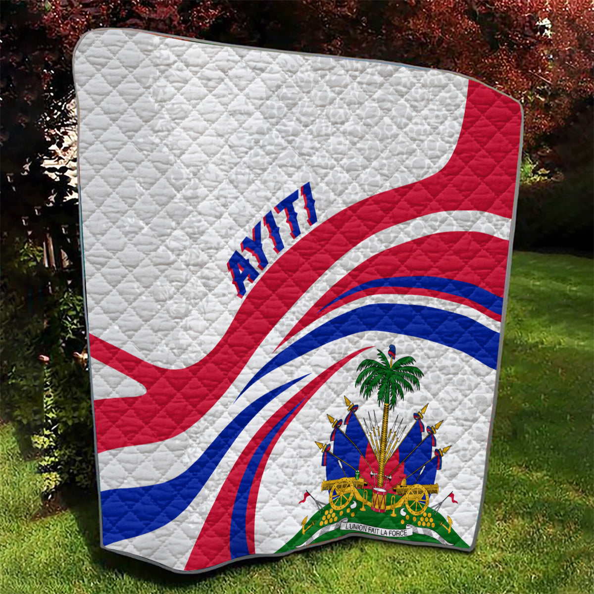 Haiti Independence Anniversary Quilt Ayiti Basic Style - Wonder Print Shop