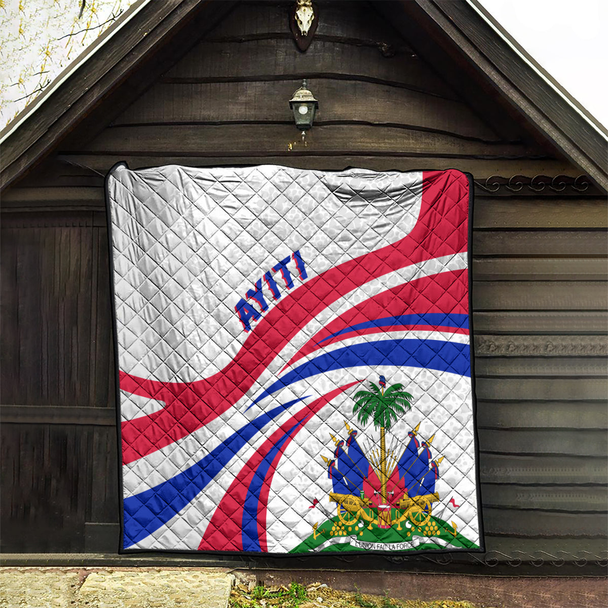 Haiti Independence Anniversary Quilt Ayiti Basic Style - Wonder Print Shop