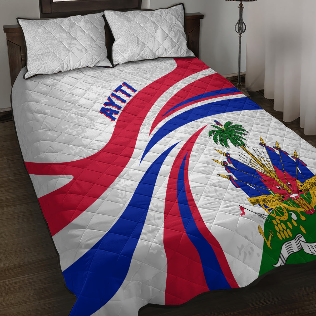 Haiti Independence Anniversary Quilt Bed Set Ayiti Basic Style - Wonder Print Shop