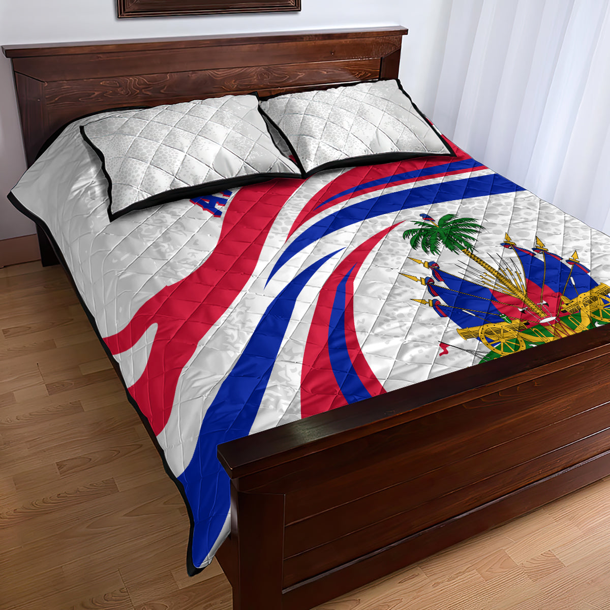 Haiti Independence Anniversary Quilt Bed Set Ayiti Basic Style - Wonder Print Shop