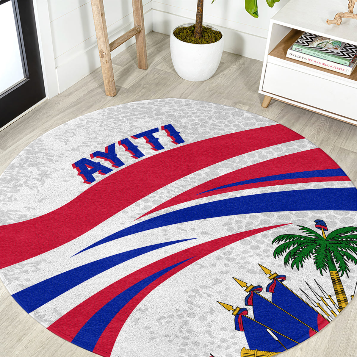 haiti-independence-anniversary-round-carpet-ayiti-basic-style