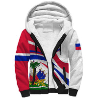 Haiti Independence Anniversary Sherpa Hoodie Ayiti Basic Style - Wonder Print Shop