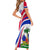 Haiti Independence Anniversary Short Sleeve Bodycon Dress Ayiti Basic Style - Wonder Print Shop