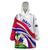 Haiti Independence Anniversary Wearable Blanket Hoodie Ayiti Basic Style - Wonder Print Shop