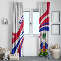 Haiti Independence Anniversary Window Curtain Ayiti Basic Style - Wonder Print Shop