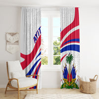 Haiti Independence Anniversary Window Curtain Ayiti Basic Style - Wonder Print Shop