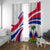 Haiti Independence Anniversary Window Curtain Ayiti Basic Style - Wonder Print Shop