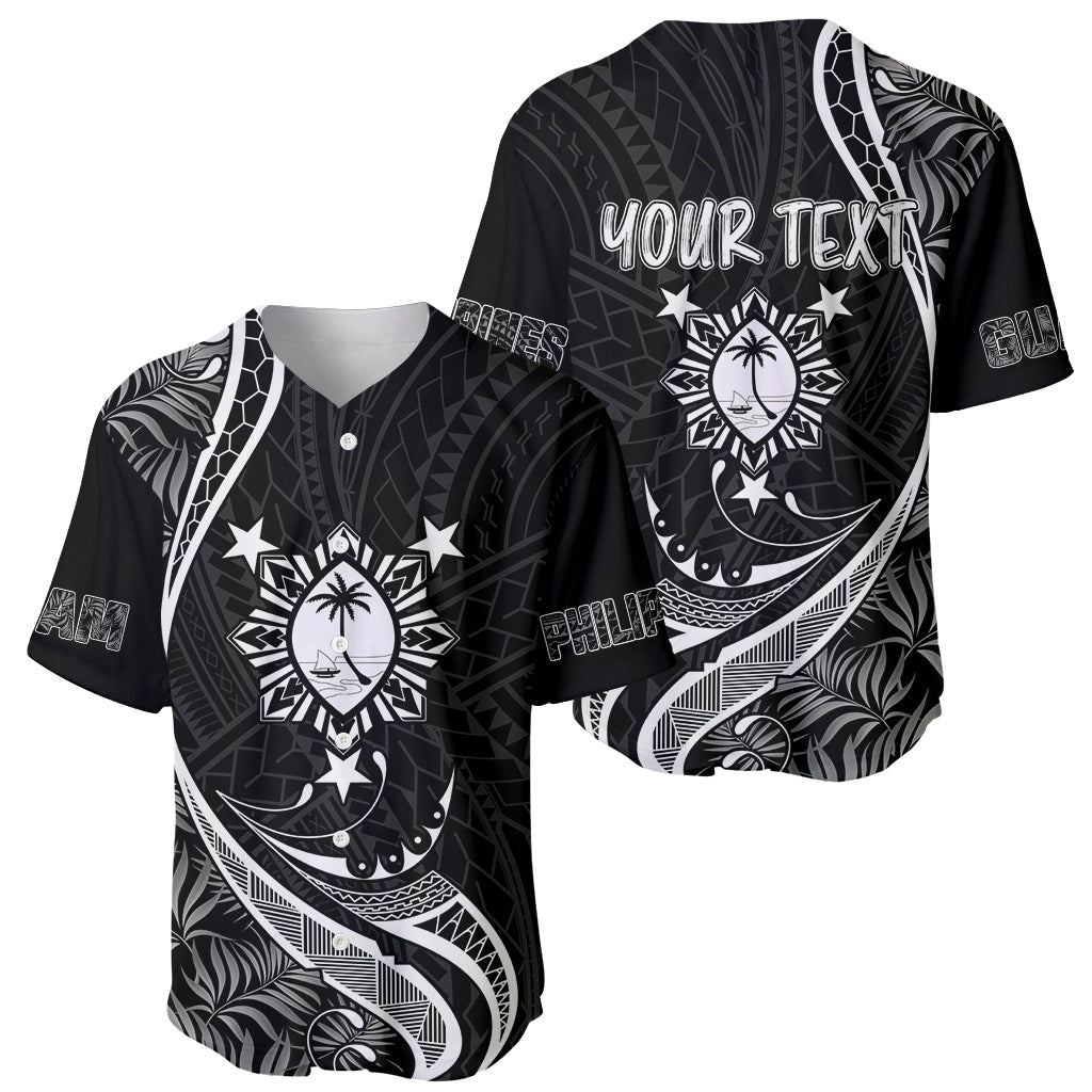 Personalised Philippines Mix Guam Baseball Jersey Tropical Style LT7 - Wonder Print Shop